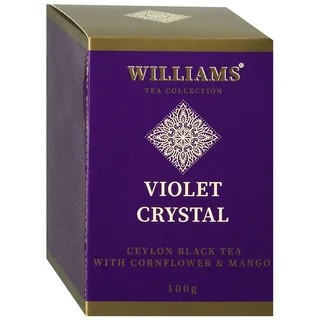 Черный байховый цейлонский чай с лепестками васильками 100 г