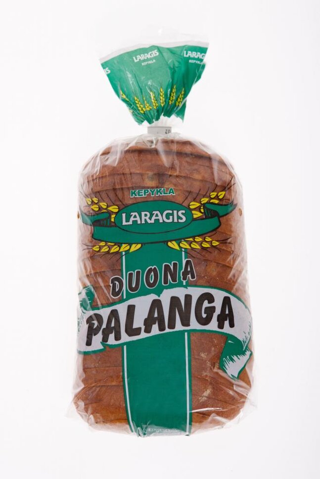 Comida russa. Pão integral lituano "Palanga", 800 g