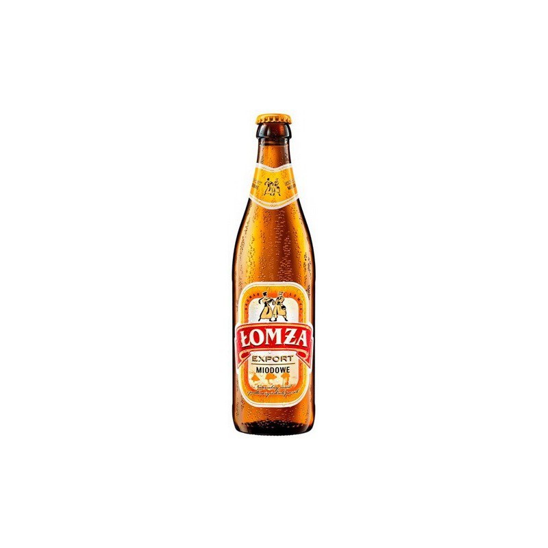 Пиво LOMZA медовое 5,7%alc. 20x0.5л