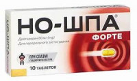 Но-шпа форте 80 мг, 10 шт