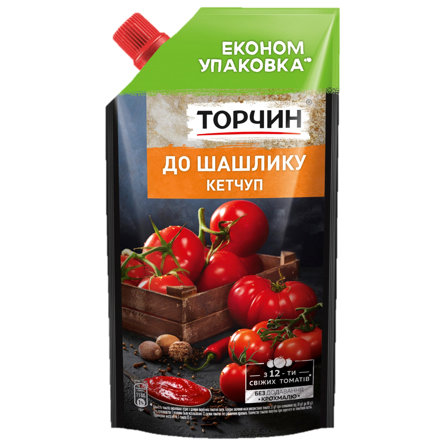 Ketchup Russo "Chumak" para churrasco, 400 g
