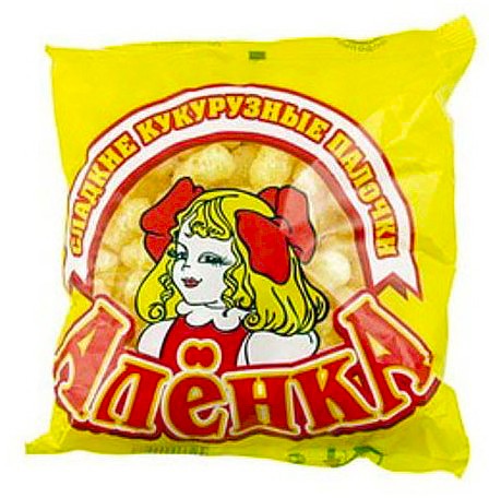 Palitos de maíz dulce "Alenka", 100 g