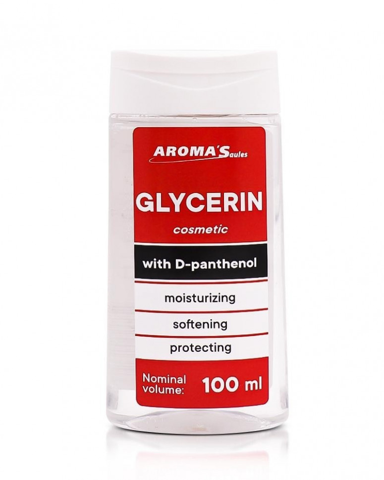 AROMA SAULES Glicerina cosmética con D-Pantenol, 100 ml AROMA SAULES Glicerina cosmética con D-Pantenol, 100 ml