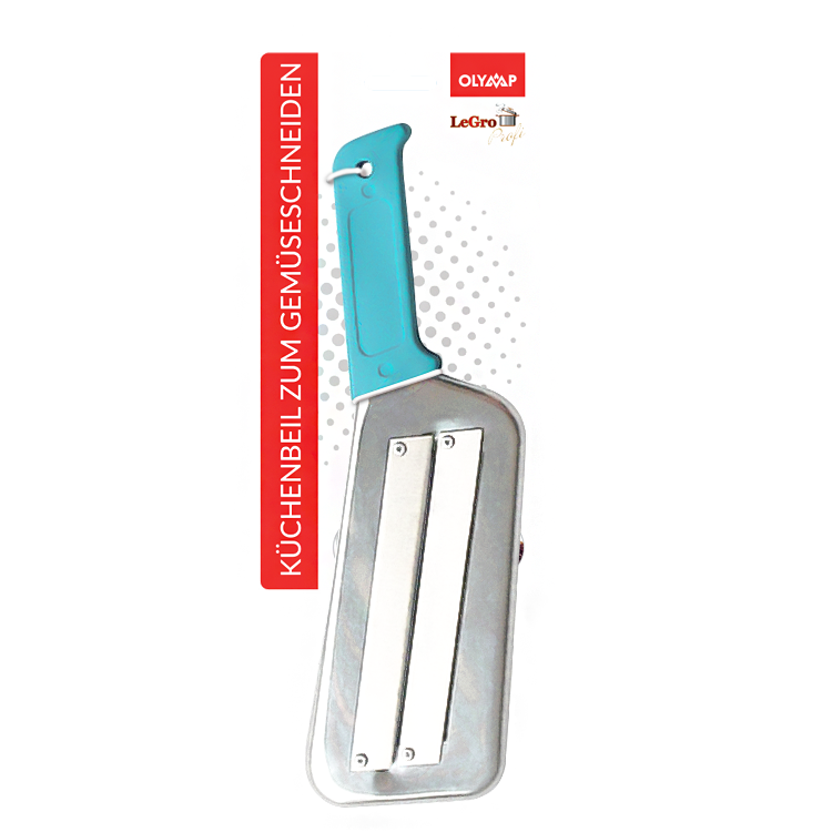 Trituradora de dos cuchillas, longitud del producto: 28,5 cm