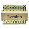 El domino, 28 nudillos 4,8 x 2,3 cm, el boxeo de madera - 19 h 7 h 4 cm