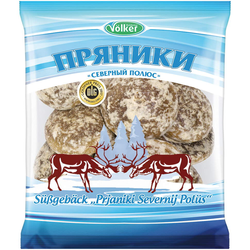 Doce russo. Pão de mel "Pólo Norte", 400 g