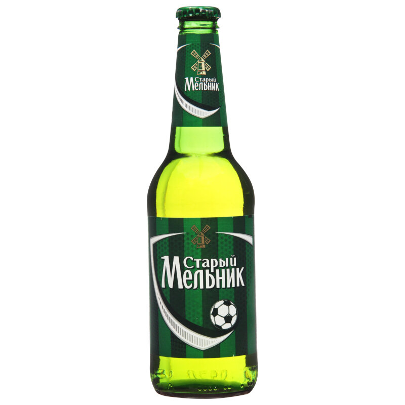 Пиво російське "Старий мірошник Світле", 0.5 л