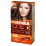 Стойкая крем-краска для волос на основе хны Fito Henna Color, 4.3, тон шоколад, 115 мл