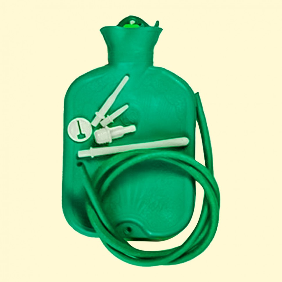 La bolsa de agua caliente OLKO combinada №3 (Jarros Esmarha) rectangular