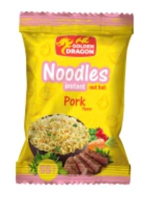 Noodles with pork flavour ,Golden Dragon 55g