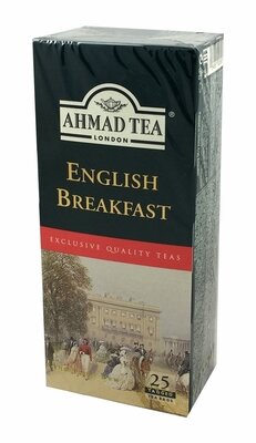 Chá preto em saquetas "Ahmad", 50 g, 25 saquinhos