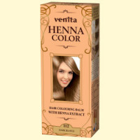 Фарбуючий трав'яний бальзам Henna Color на основі натуральної хни, Темно-русявий №112, 75 мл *