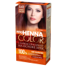 Стойкая крем-краска для волос на основе хны Fito Henna Color, 5.62, тон Спелая вишня, 115 мл