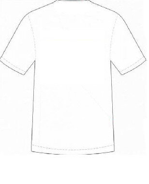 085 Camiseta masculina estampada Aviator (cor: branco; tamanho XL)