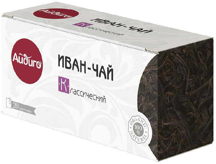 Чай черный пакетированный "Иван-чай", 30 г,  20 пакетиков