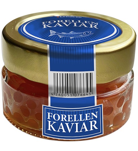 Caviar de trucha 50 g, "Lemberg", original