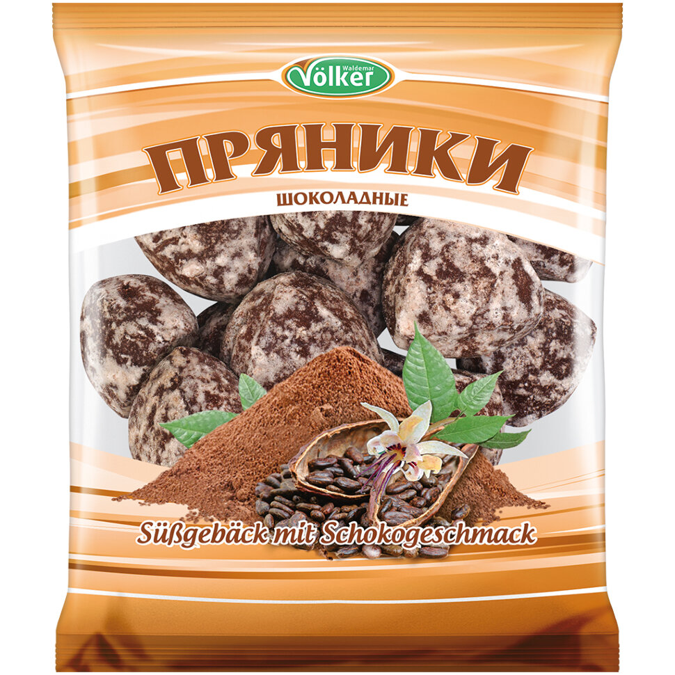 Doce russo. Pão de mel com sabor de chocolate, 400 g
