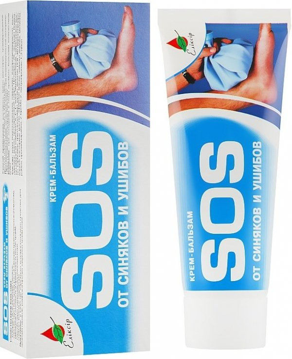 Крем Бальзам SOS от Синяков и Ушибов 75ml