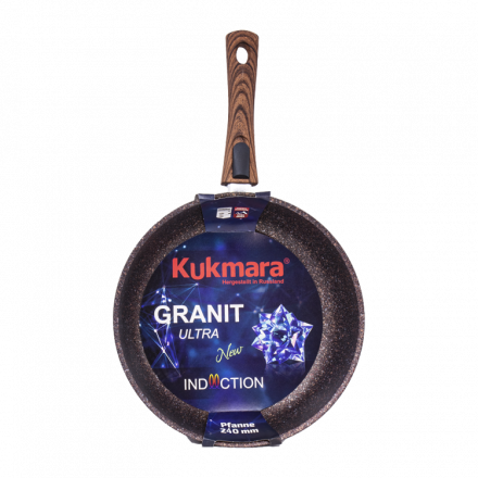 Сковорода со съемной ручкой Granit Ultra Induction 24 см