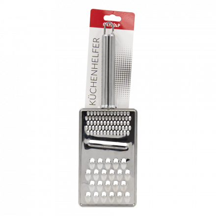 Ручная терка смешанная из нержавеющей стали, 26,5 x 8,5 см