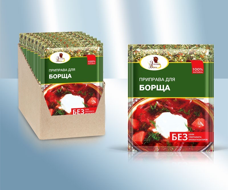 Especiarias russas para sopa de borch, 20 g