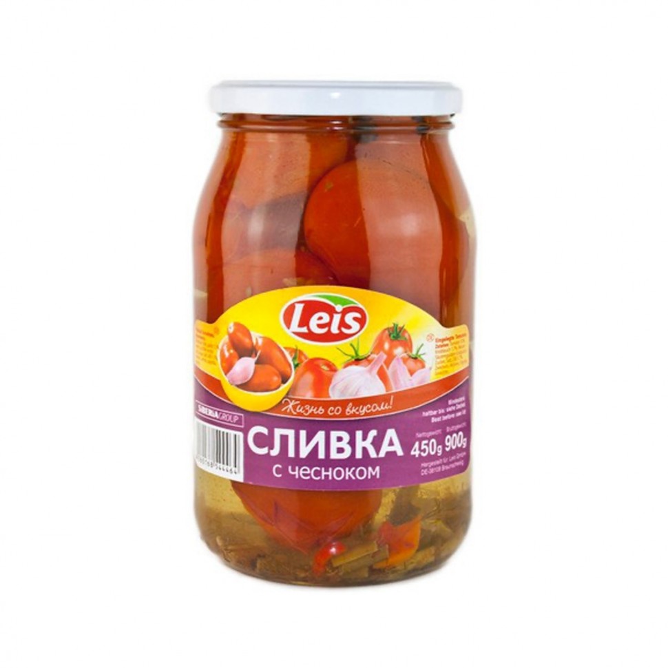 Tomates Slivka con ajo 880 g