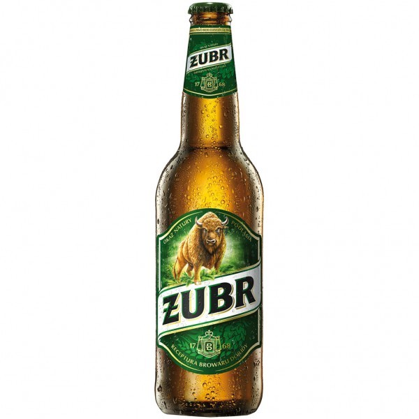 Cerveza polaca Zubr
