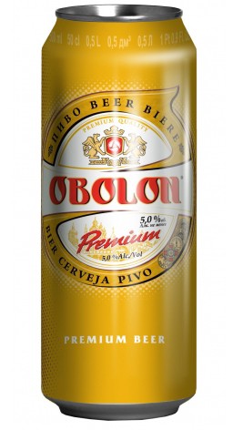 Cerveza light Obolon 500 g.