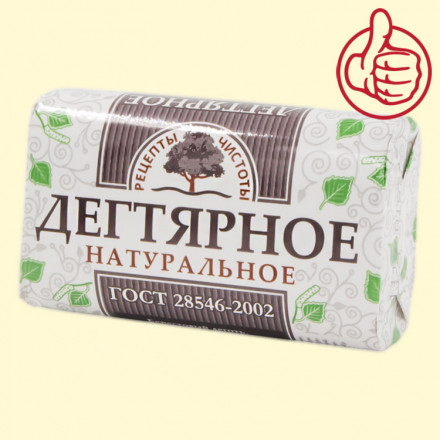Мыло дегтярное натуральное 90 гр.