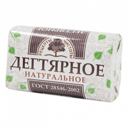 Мыло дегтярное натуральное 90 гр.
