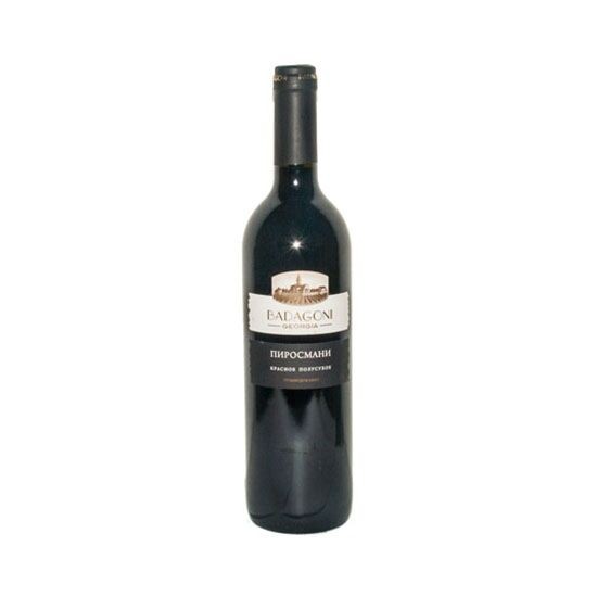 Serie de vinos de mesa "Mtevani" "Pirosmani" tinto semiseco 0,75l