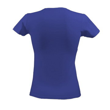 Camiseta personalizada de mujer I love Moscow (color azul, talla: S, M, L, XL)