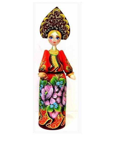 Кукла деревянная Маки , 26 см