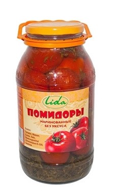 Tomates sin vinagre LIDIA 1850 g
