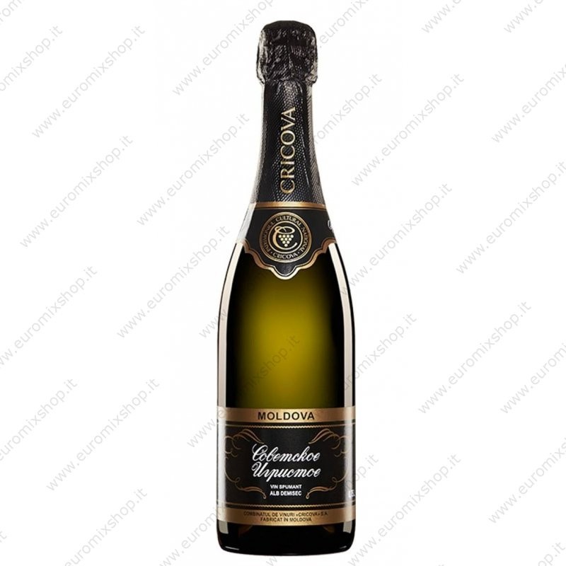 Шампанское полусухое СОВЕТСКОЕ ИГРИСТОЕ 12,5%алк.0,75л