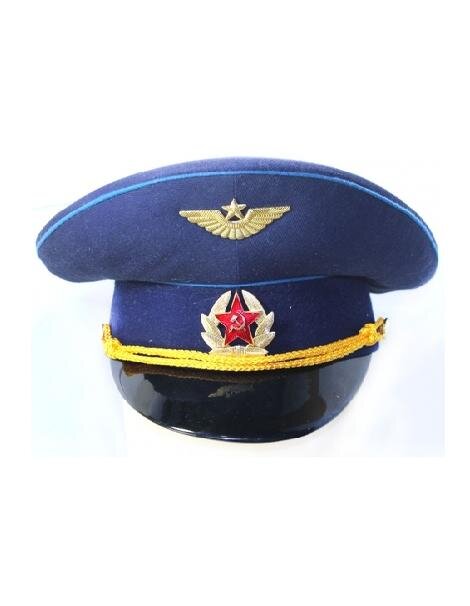 Chapéu de viseira da Força Aérea, tamanho 60, 62