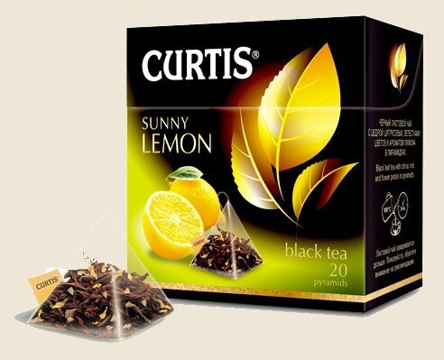 Чай фруктовый пакетированный "Curtis", 34 г, 20 пакетиков