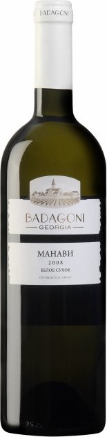 Вино Badagoni Манави белое сухое 0.75 л