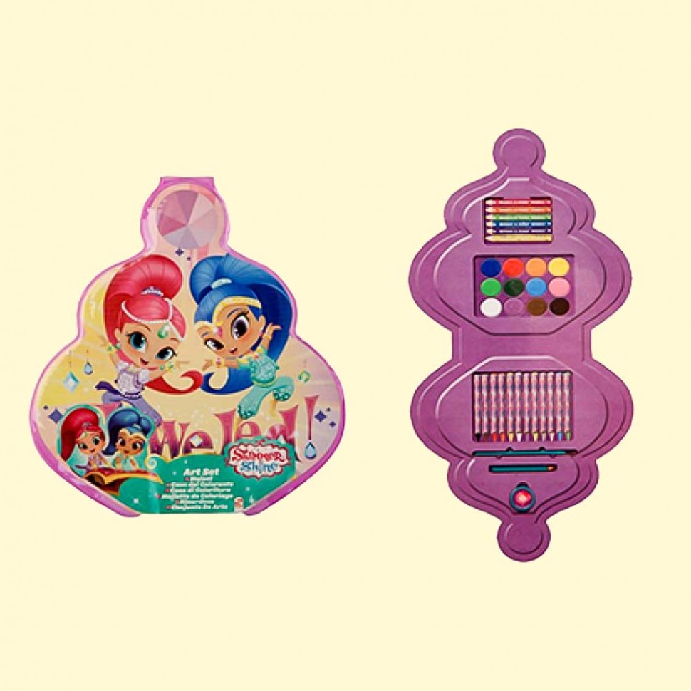 Набор для рисования Shimmer & Shine 34 предметов 24,5 х 23 х 4 см