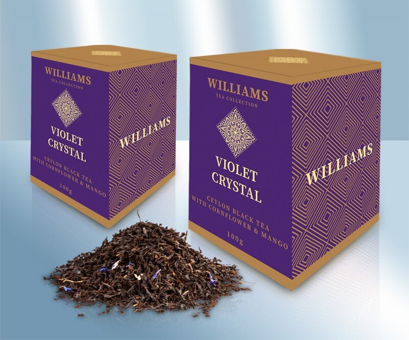 Chá preto de folhas soltas "Villyams Vaylet Kristal", 100 g
