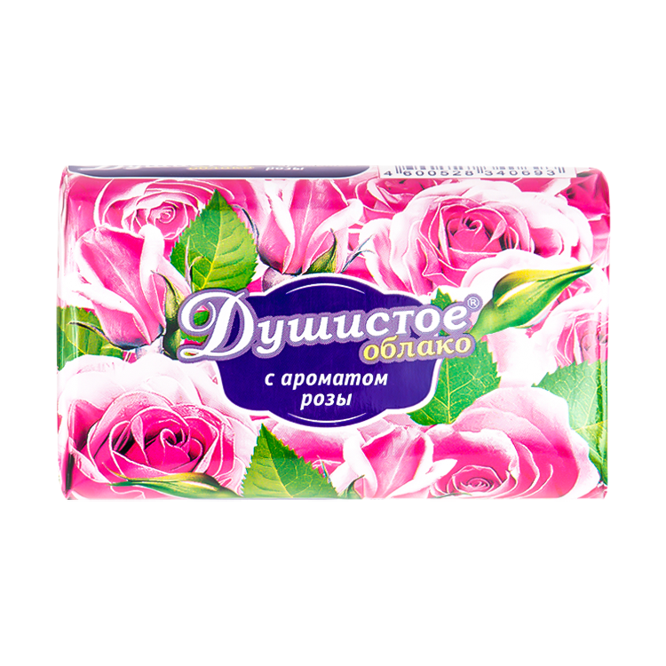 Sabonete higiênico sólido Rosa "Nuvem perfumada", 90 g