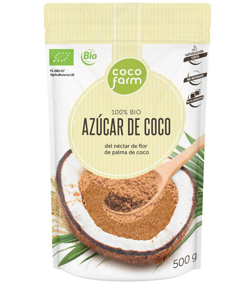 Açúcar de coco, 500 g