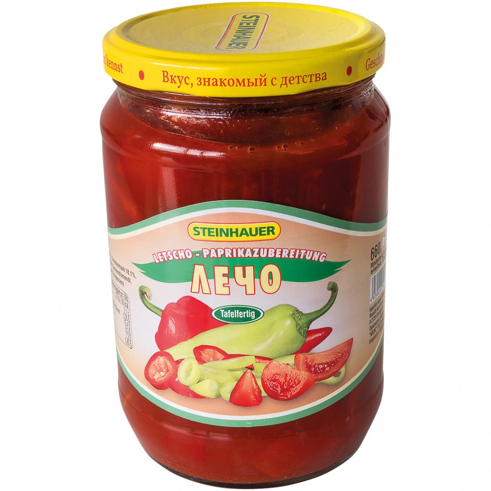 Pimiento en salsa de tomate Lecho, 660 g