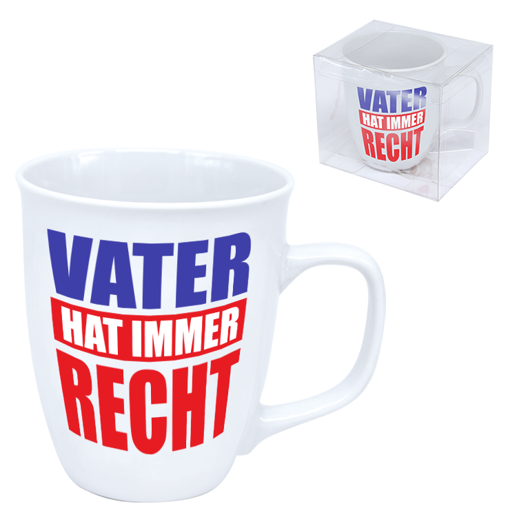 El jarro "Vater hat immer Recht" 0,4 l El jarro "Vater hat immer Recht" 0,4 l