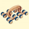 massazher con las ruedas de goma "la Escolopendra" 18,5 x 13,5 x 8 cm