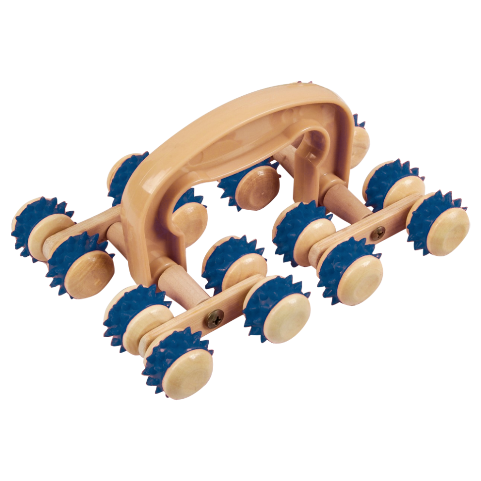 massazher con las ruedas de goma "la Escolopendra" 18,5 x 13,5 x 8 cm