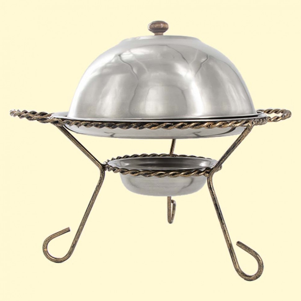 SADZH en espiral - el Soporte para la calefaccion del shashlik, 28 cm