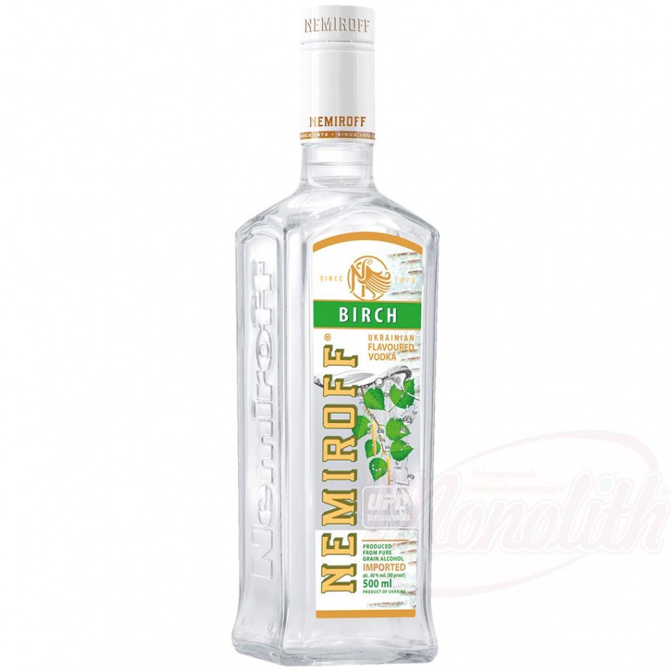 Vodka com sabor "Nemiroff - Ukrainskaja Beresovaja Osobaja" 40% vol. 0.5 l