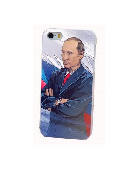 Силиконовый чехол Владимир Путин для Apple iPhone 6 +