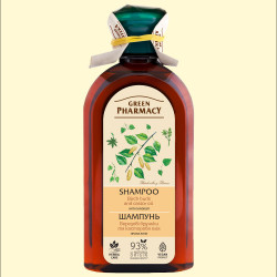 Campú ''Farmacia Verde'' con brotes de abedul y aceiye de ricino, anticaspa, 350 ml.